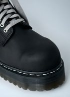 Rick Owens x Dr. Martens Quad Sole Steel Toe Boots