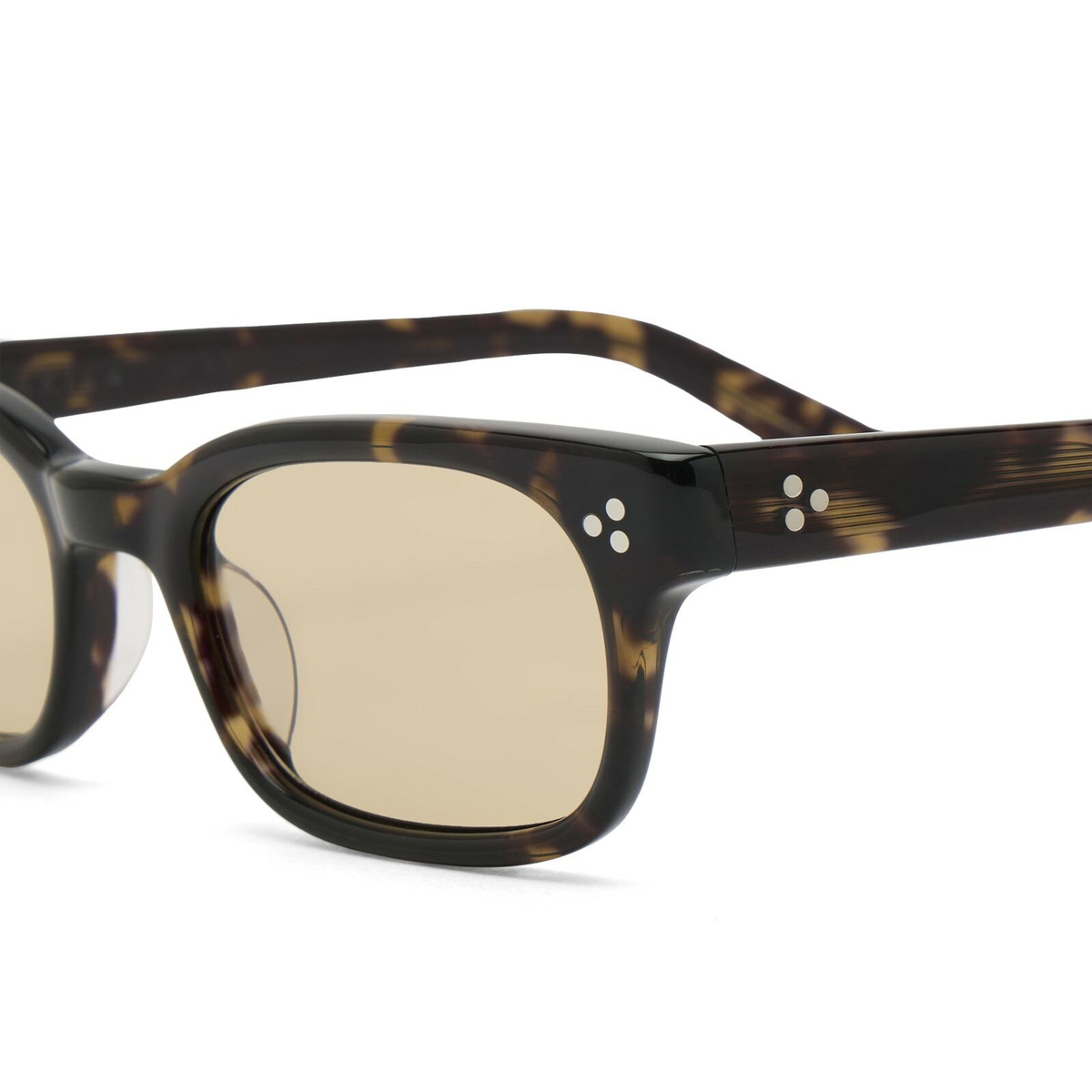 AKILA Tracer Sunglasses in Dark Speckle Tortoise/Tan 