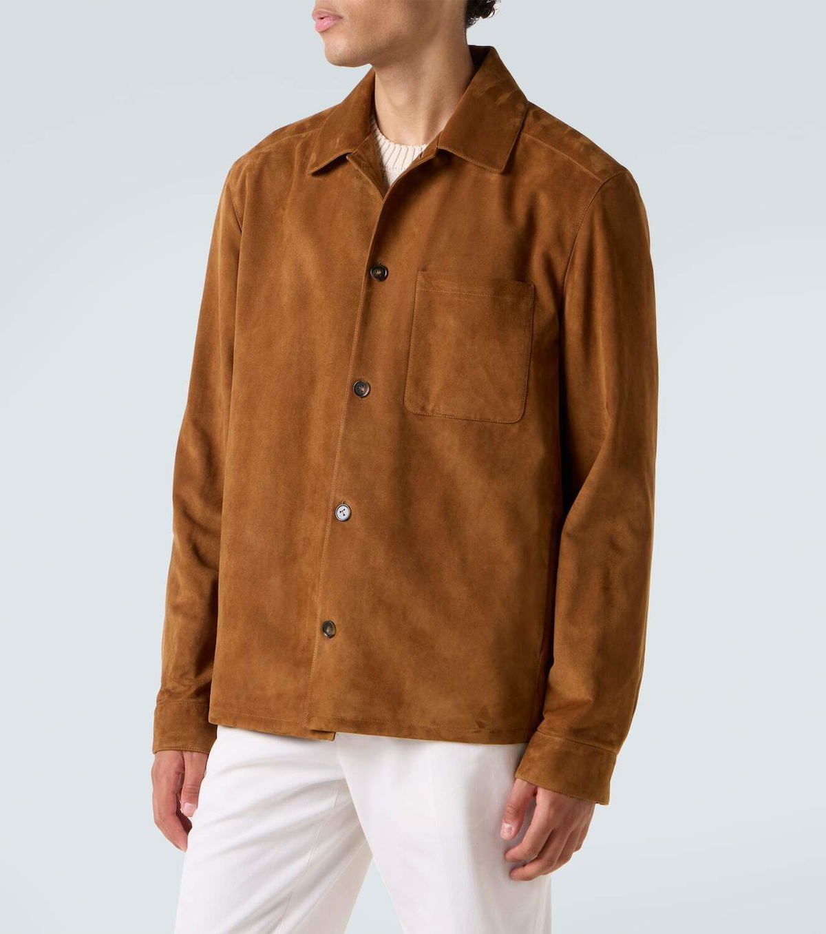 Tod's Suede overshirt