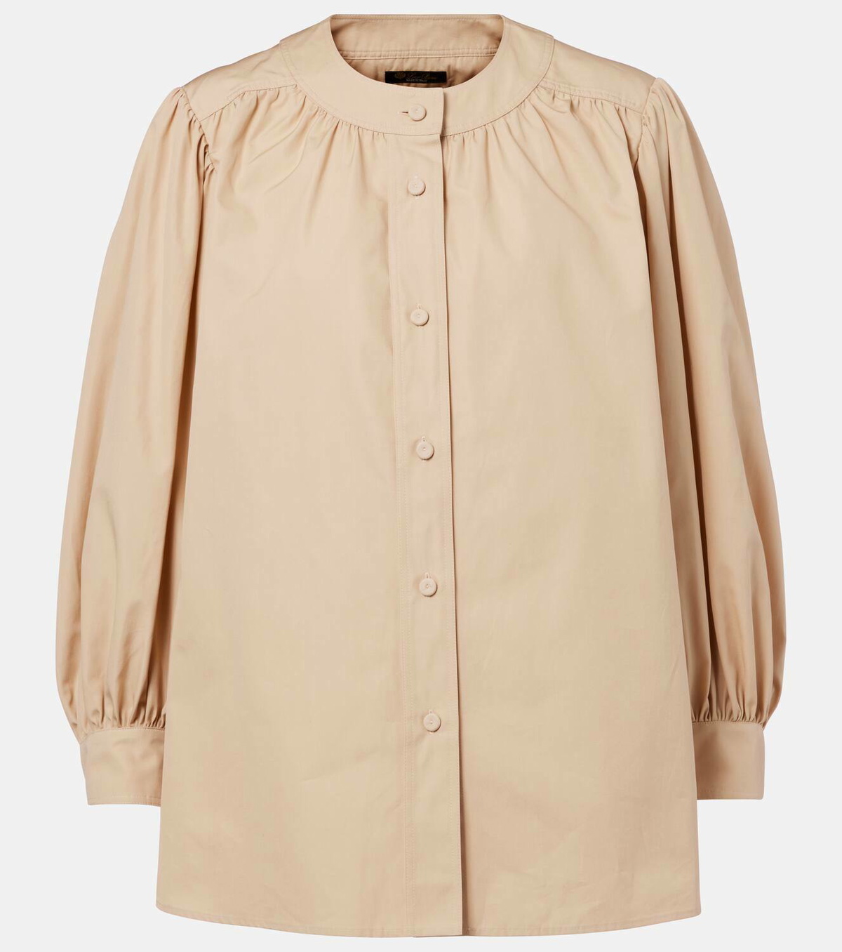 Loro Piana Hailey cotton blouse