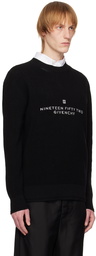 Givenchy Black Printed Sweater