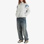 Umbro Relaxed Track Jacket in Pearl Blue