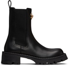 Versace Black Alia 35 mm Chelsea Boots