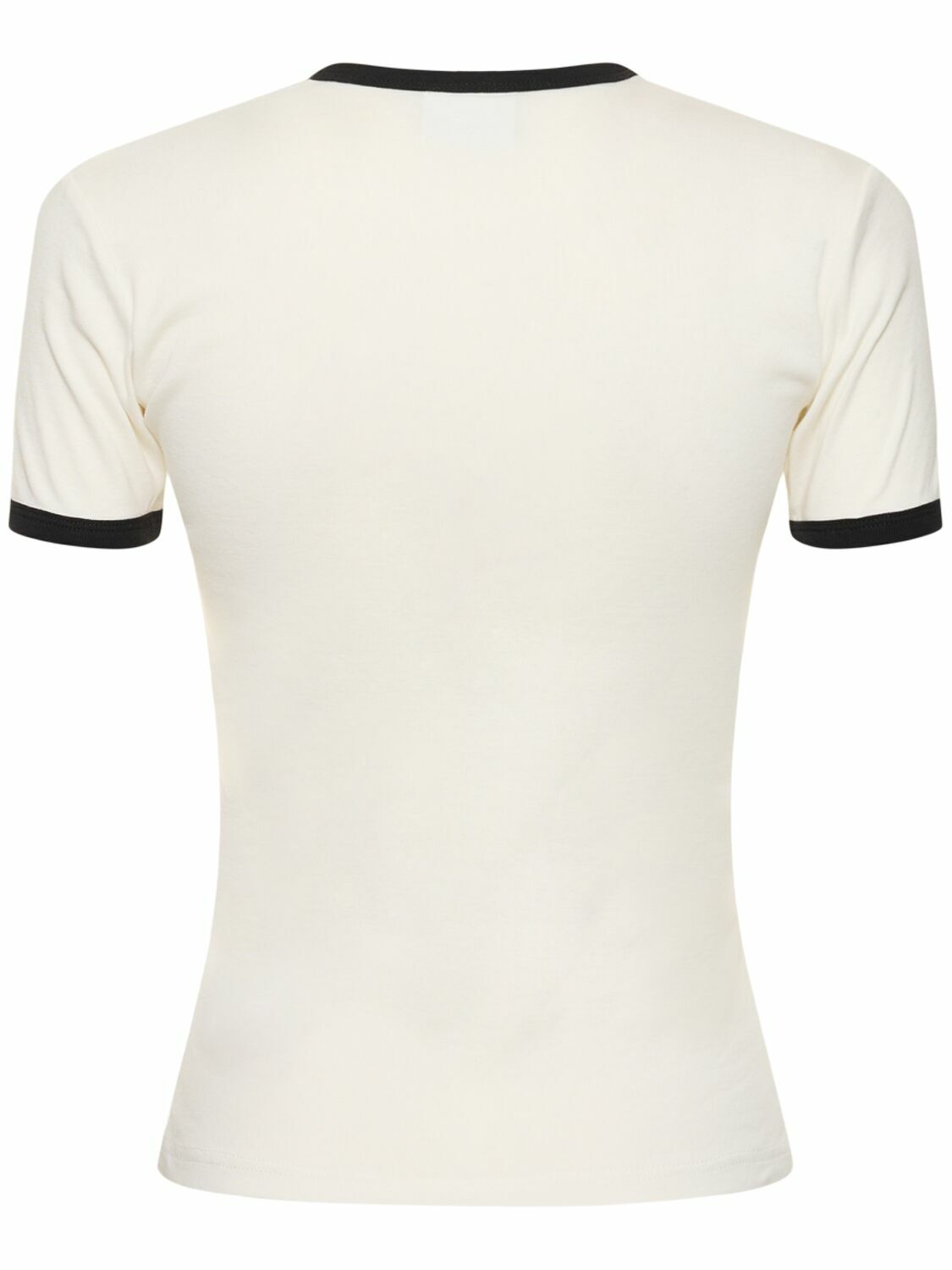 COURREGES - Contrast T-shirt Courreges