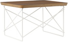 HERMAN MILLER Brown Eames Wire Base Low Table