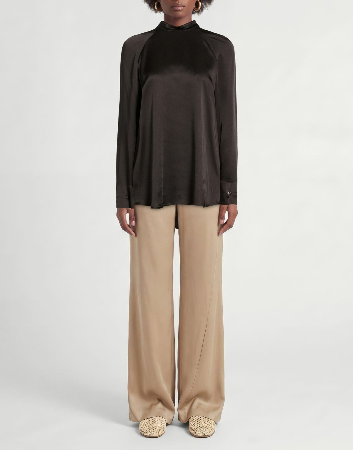 Semicouture Womens Top Dark in Brown