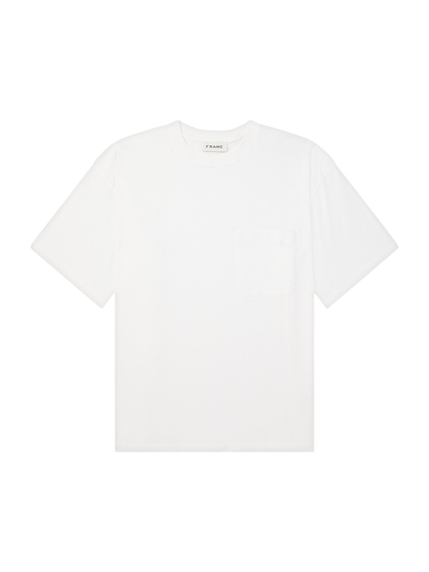 Photo: FRAME - Pima Cotton T-Shirt - White