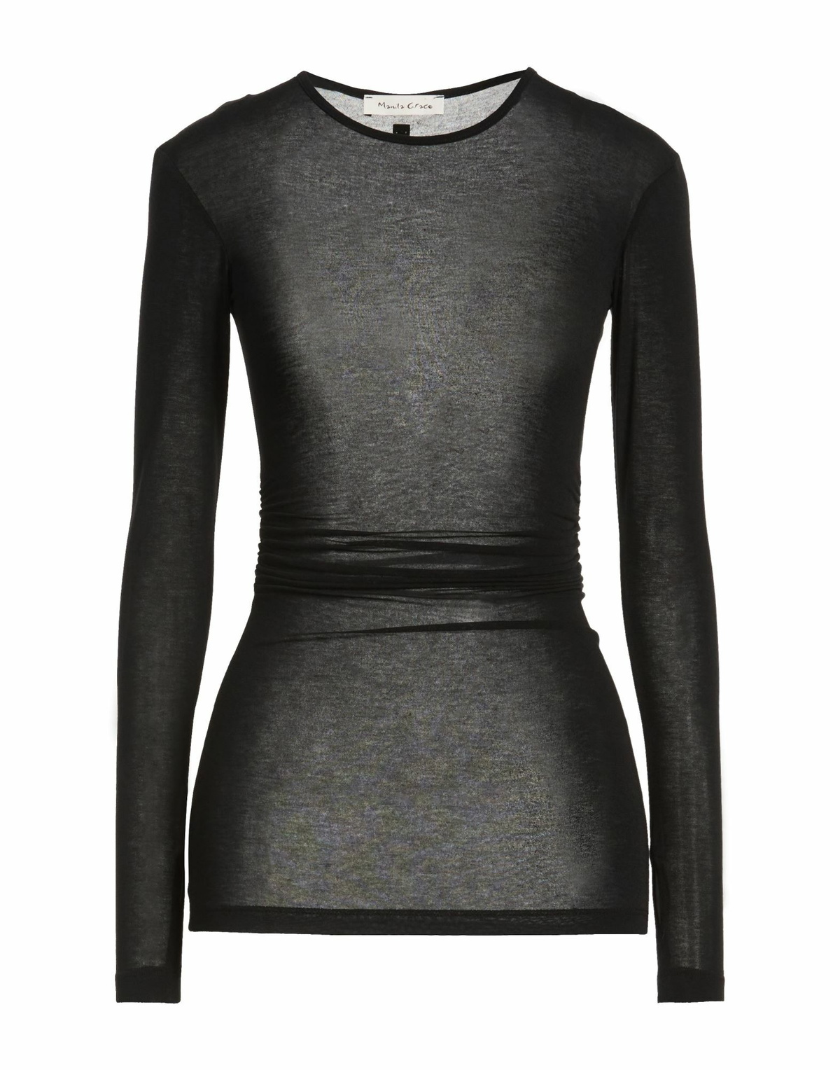 Manila Grace Womens T-shirt in Black