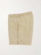 Orlebar Brown - Bulldog Drawcord Mid-Length Cotton-Blend Swim Shorts - Neutrals