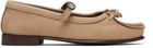 HEREU Beige Roses Nubuck Flats