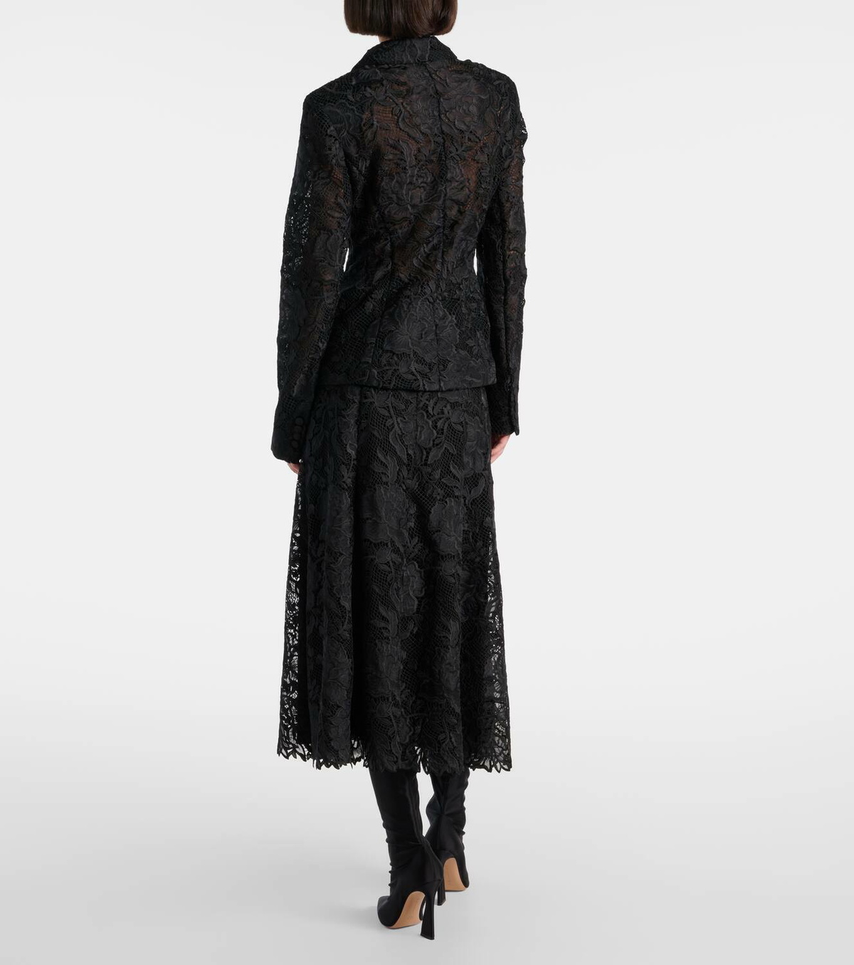 Erdem Floral lace blazer
