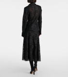 Erdem Floral lace blazer