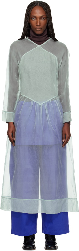 Photo: SC103 Blue Scenic Midi Dress