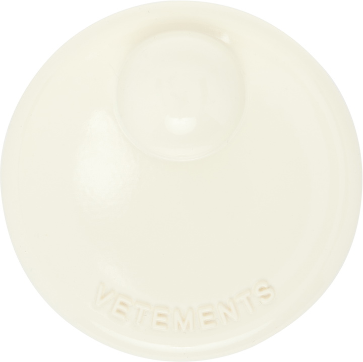 Photo: VETEMENTS Off-White Security Tag Brooch