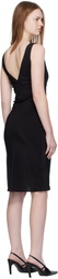 Paris Georgia Black Elemental SJP Slip Dress