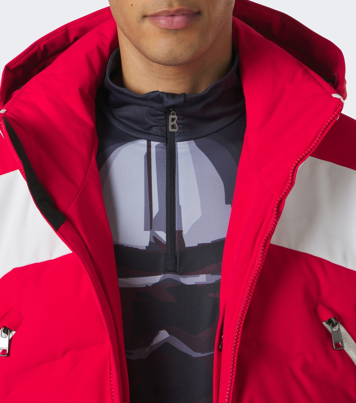 Bogner Jervie hooded down ski jacket