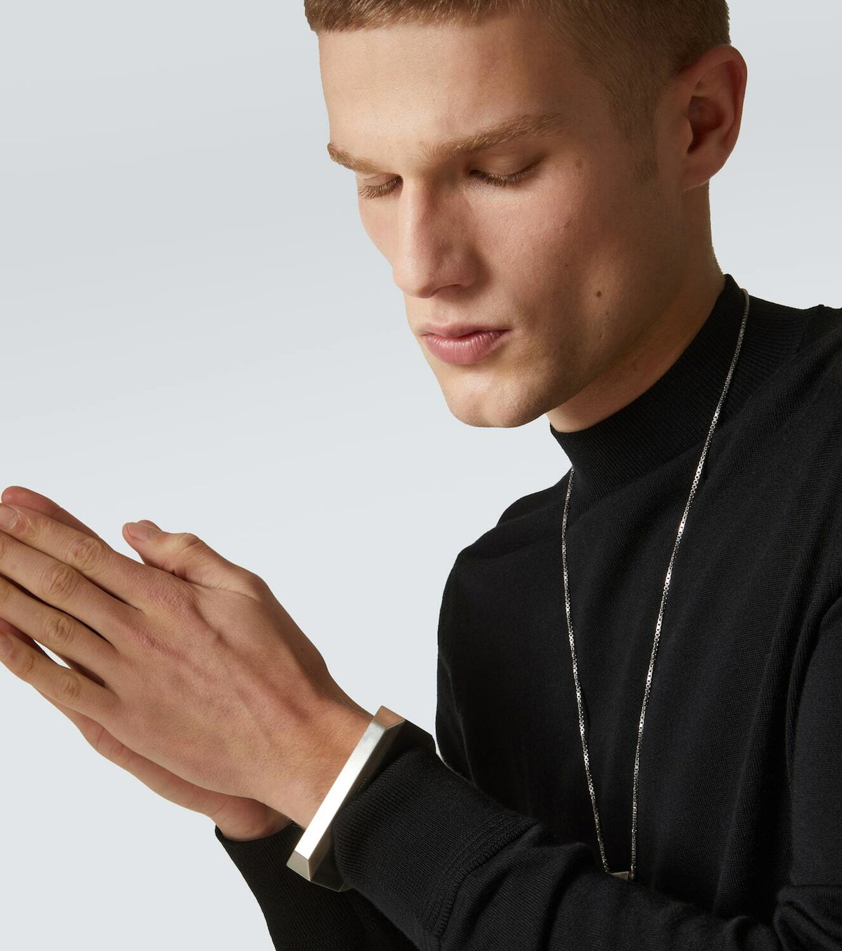 Rick Owens Beveled bangle