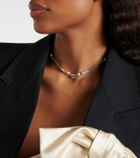 Valentino Ovalette Swarovski®-embellished necklace