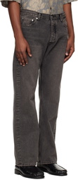 HOPE Black Relaxed Bootcut Jeans