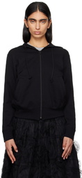 COMME des GARÇONS PLAY Black 'Heart On Back' Hoodie