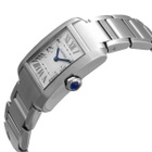 Cartier Tank Franaise Automatic Silver Dial Ladies Watch WSTA0074