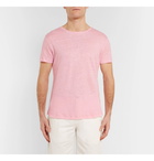 Orlebar Brown - OB-T Slim-Fit Linen T-Shirt - Men - Pink