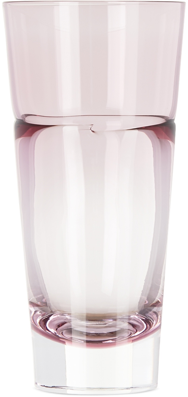 SGHR Sugahara Pink Duo Tumbler Glass, 9.5 oz