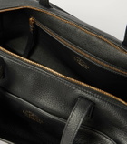 Balenciaga Carrie Medium leather bowling bag
