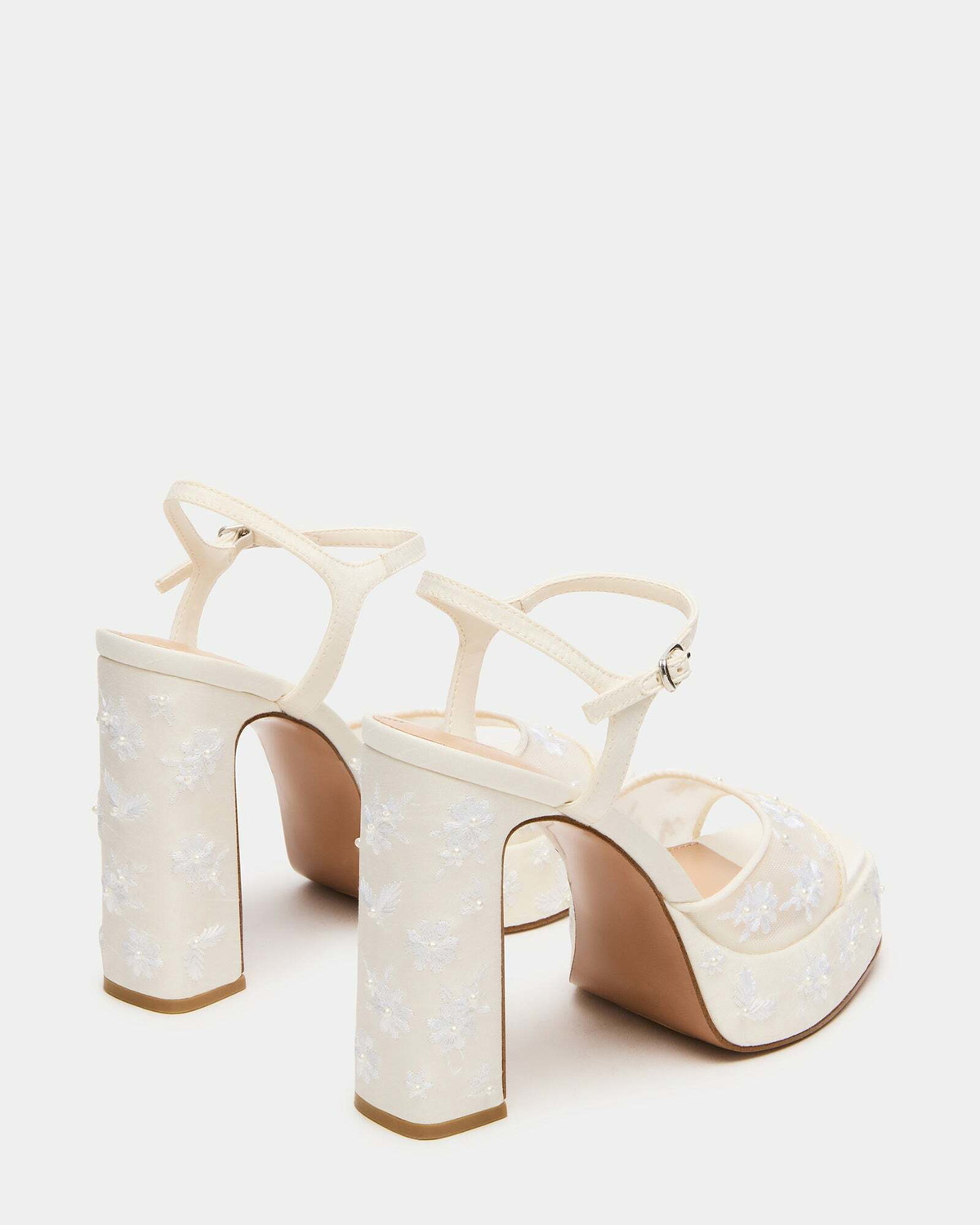 Steve Madden Liandra-E Heels in White
