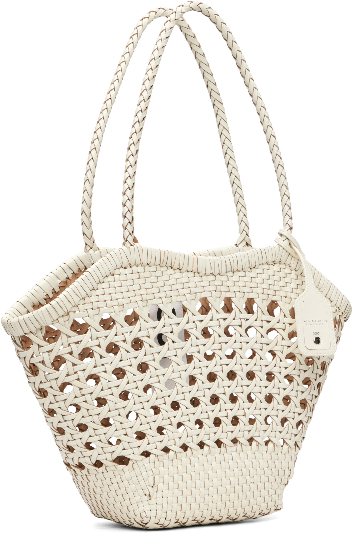 OSOI Off-White Lip Shoulder Bag