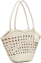 OSOI Off-White Lip Shoulder Bag