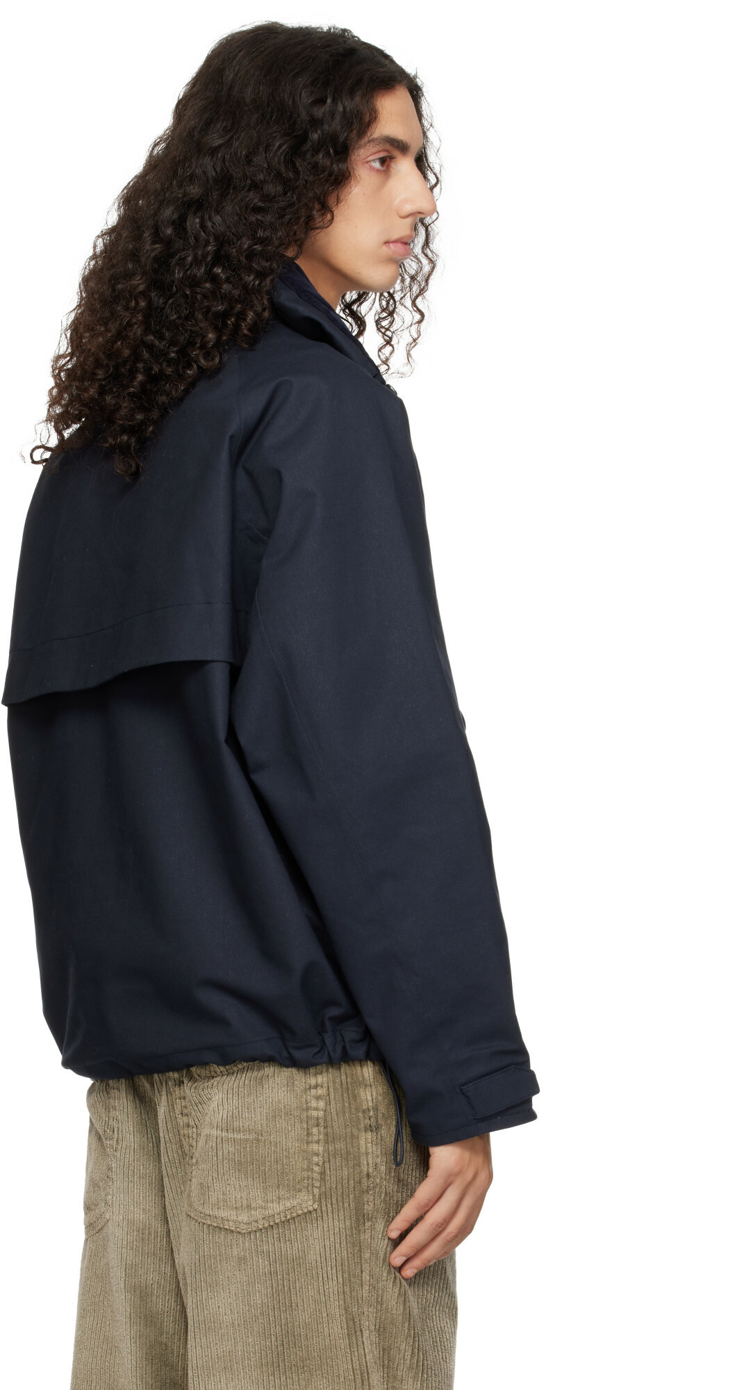Barbour Navy Ursula Wading Waterproof Rain Jacket