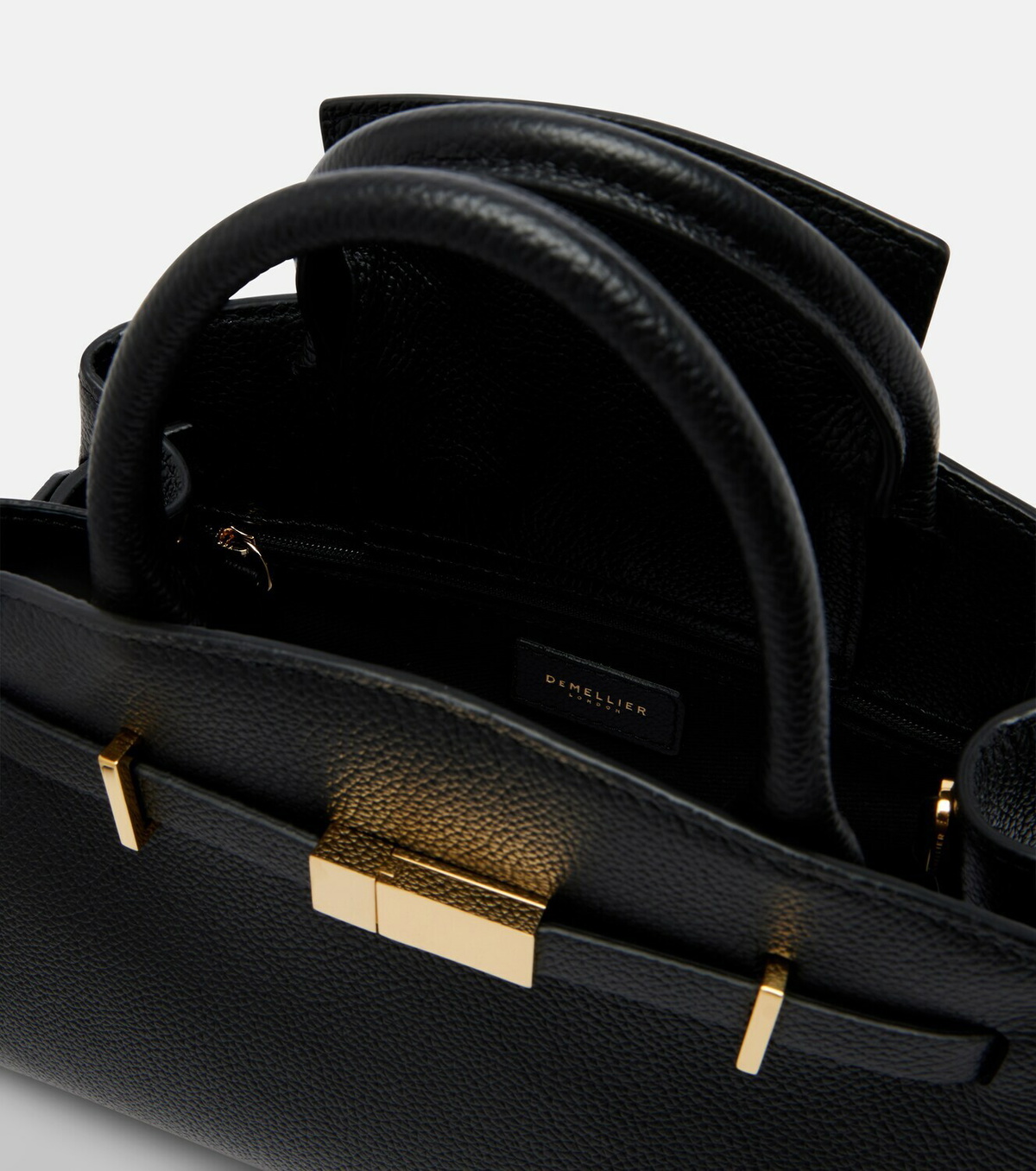 DeMellier Hudson Small leather top-handle bag