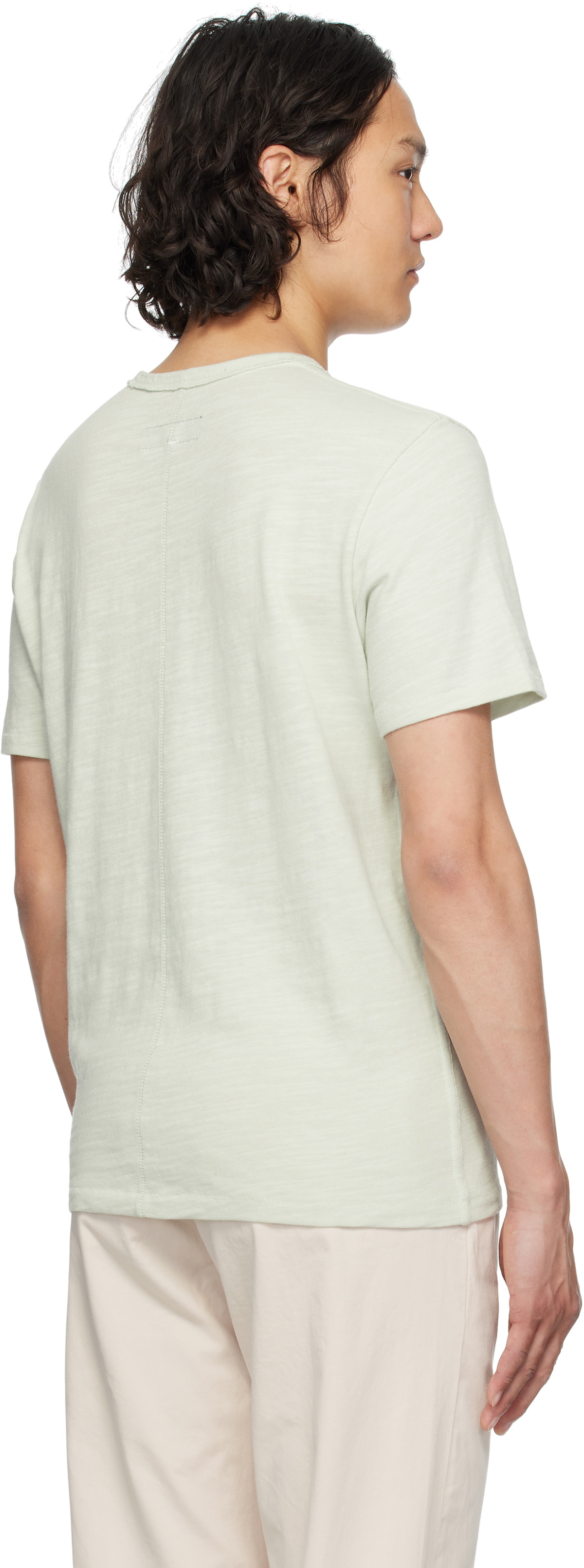 rag & bone Green Classic Flame T-shirt