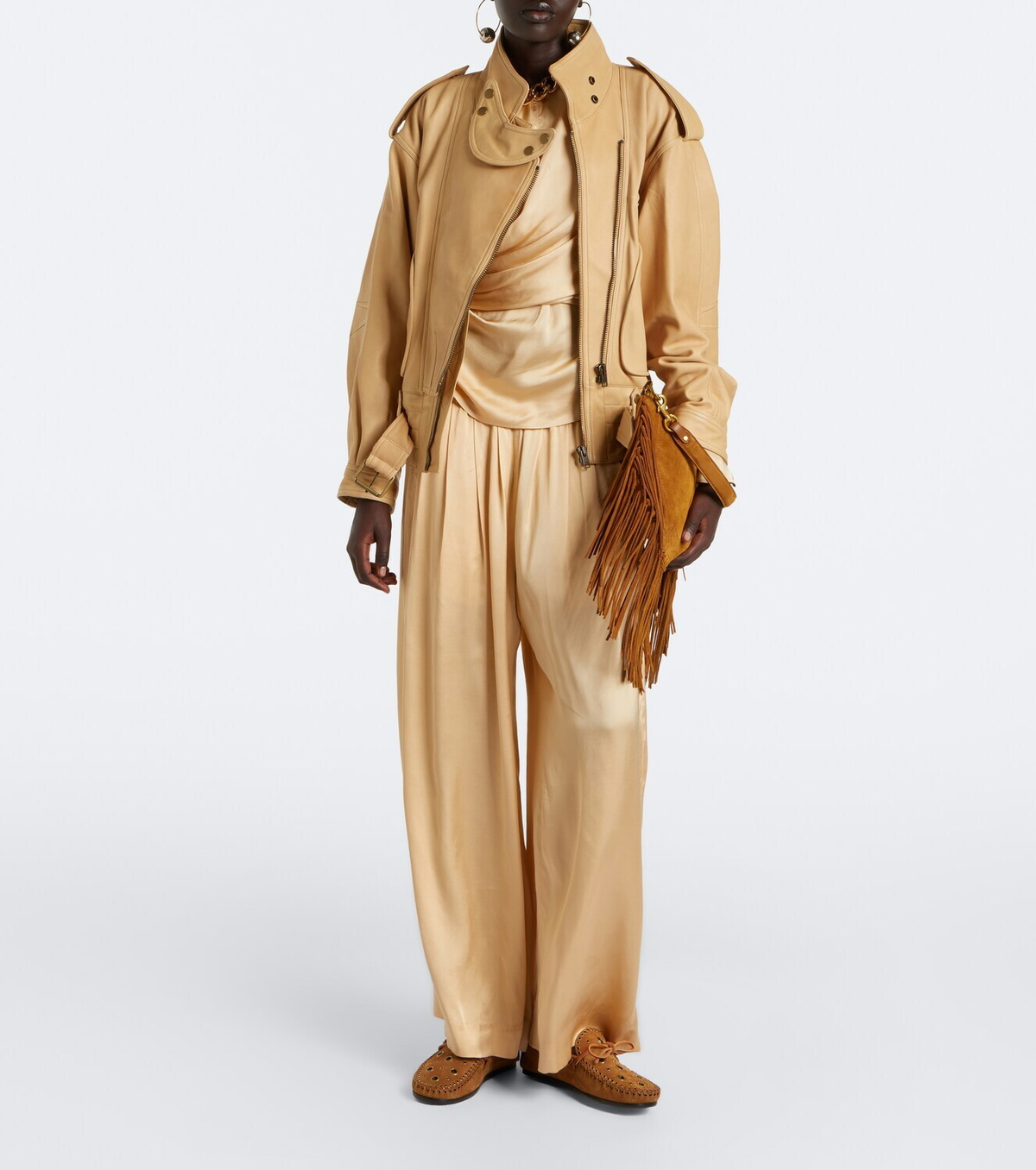 Isabel Marant Farza leather jacket