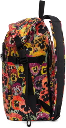 Loewe Multicolor Pansies Roll Top Backpack
