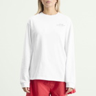 Cecilie Bahnsen Women's Lily Long Sleeve T-Shirt in White/Red
