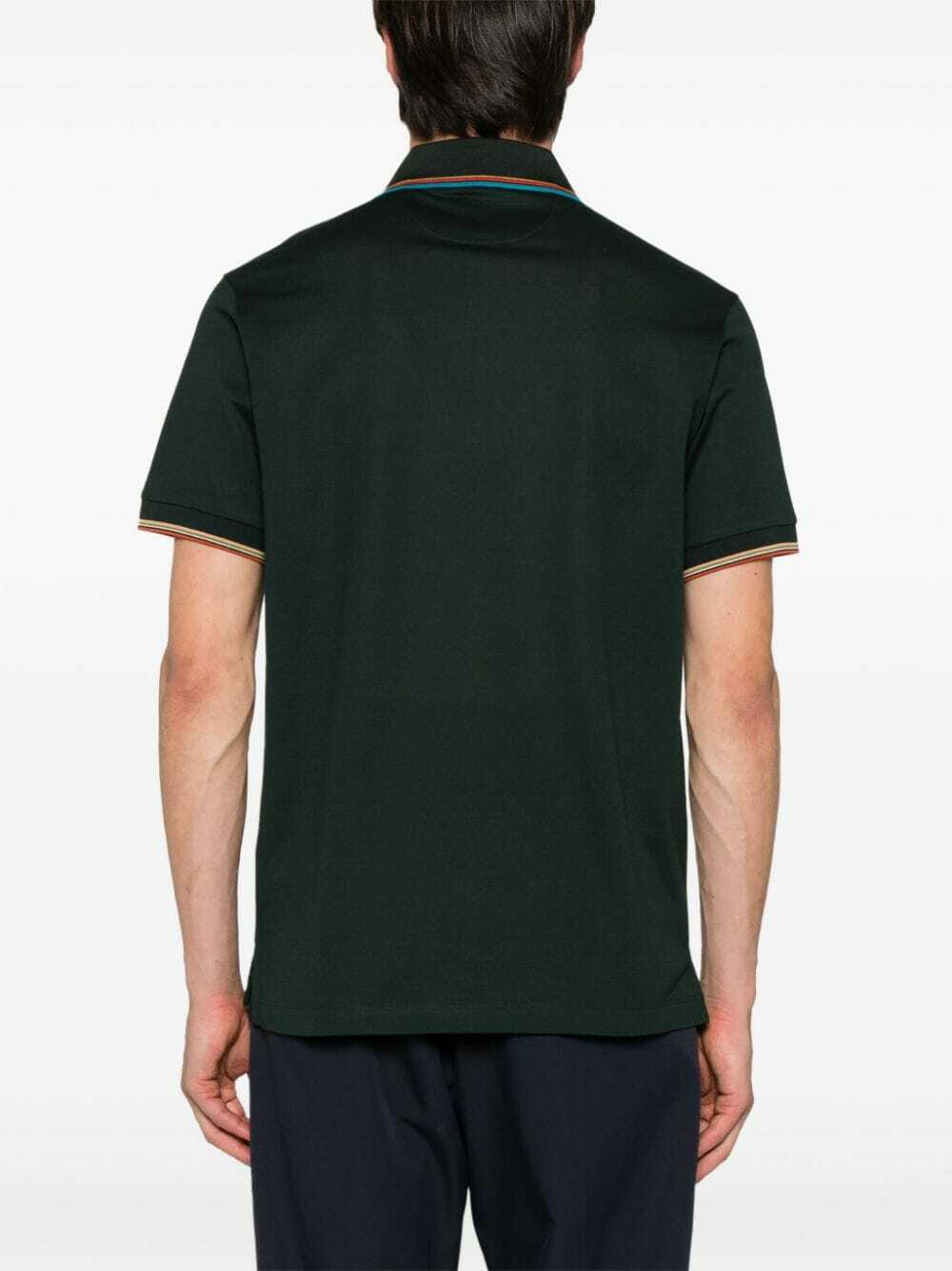 PAUL SMITH - Signature Stripe Cotton Polo Shirt