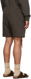 Fear of God ESSENTIALS Gray Flocked Shorts