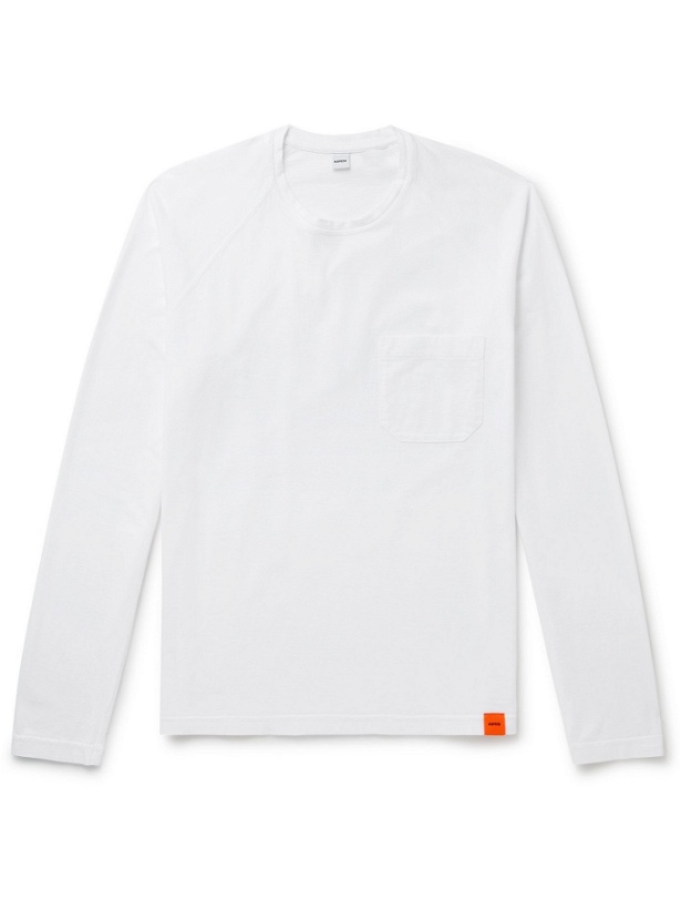 Photo: ASPESI - Cotton-Jersey T-Shirt - White - XS