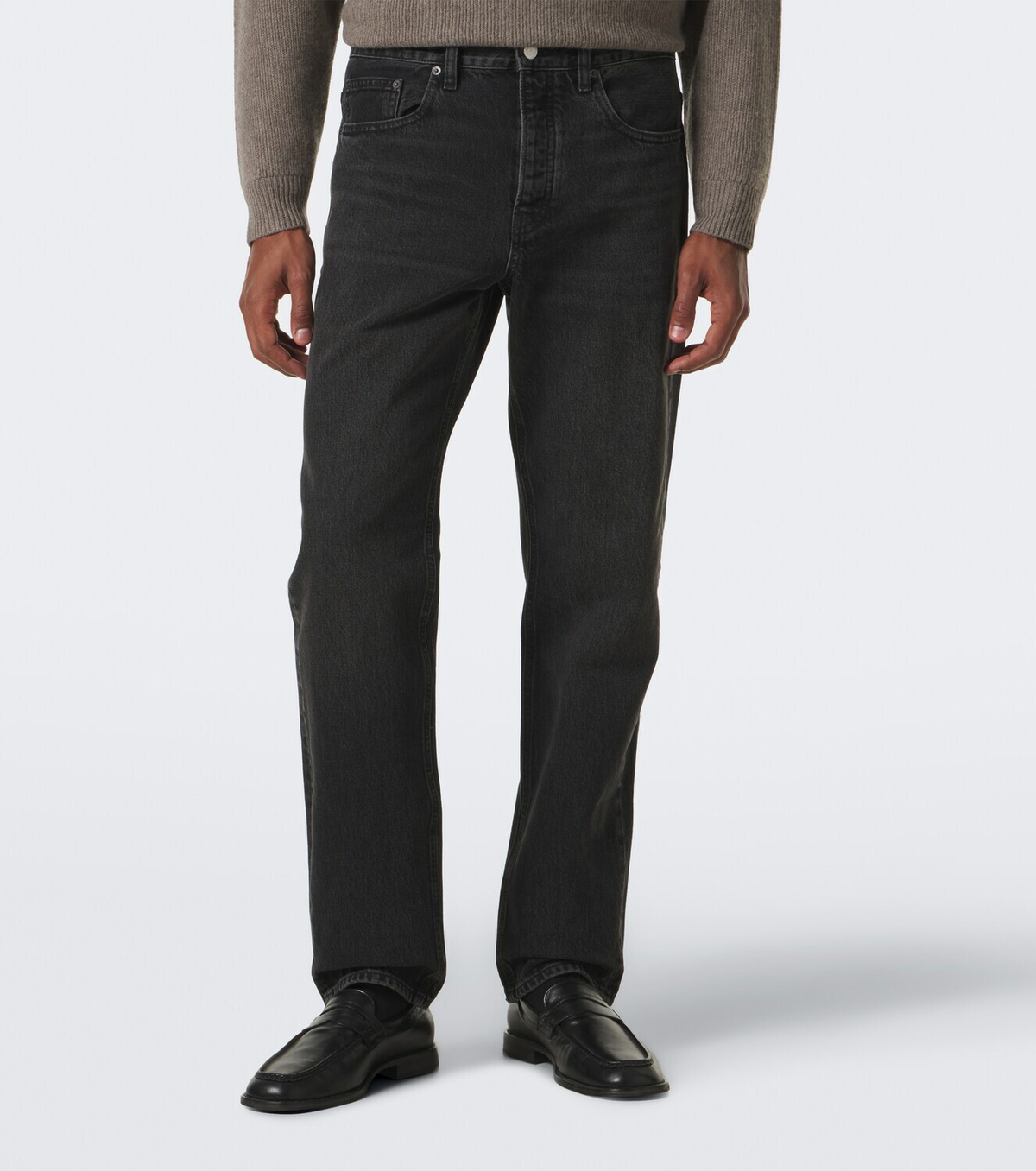 Frame Mid-rise straight jeans