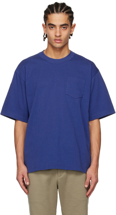 Photo: sacai Blue Pocket T-Shirt