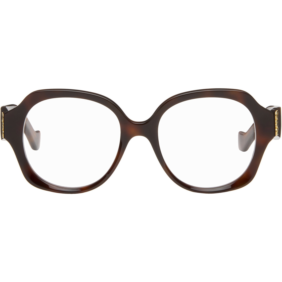 LOEWE Brown Anagram Glasses