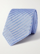 GIORGIO ARMANI - 8cm Striped Silk-Blend Tie - Unknown