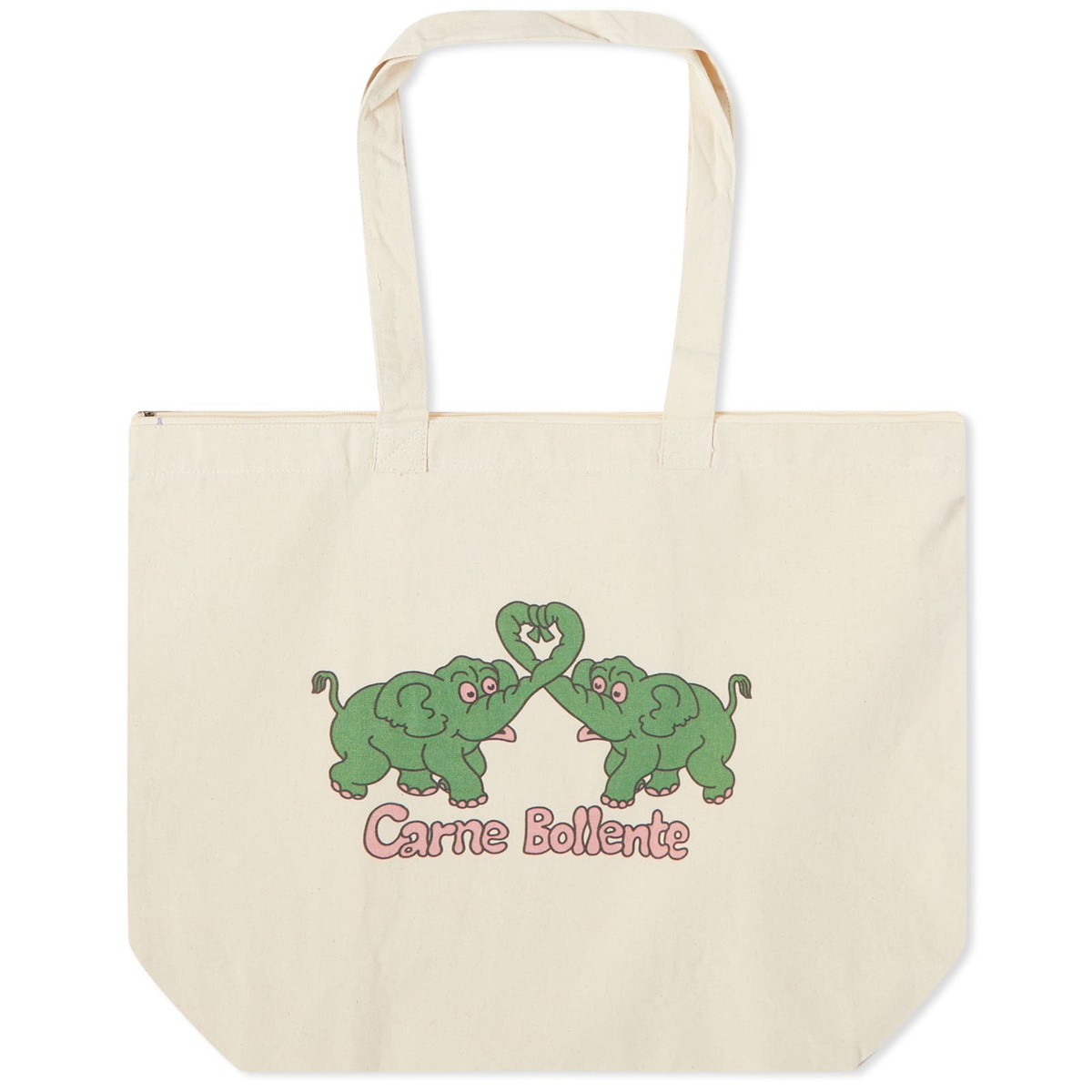 Carne Bollente Women's Elefun Tote Bag in Beige