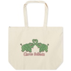 Carne Bollente Women's Elefun Tote Bag in Beige
