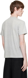 Givenchy Gray Regular Fit Logo T-shirt