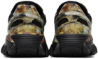 Balmain Khaki & Black B-East Sneakers