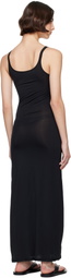 CDLP Black Lightweight Tank Maxi Dress