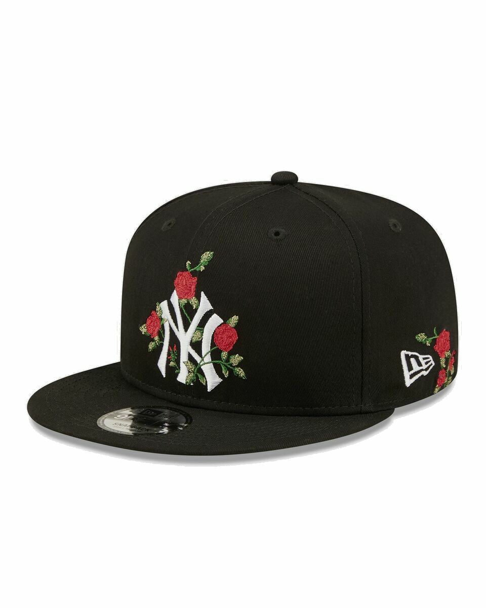 Photo: New Era Flower 9 Fifty New York Yankees Black - Mens - Caps